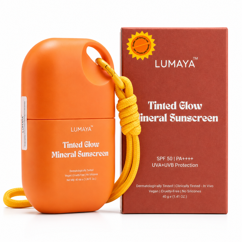 Lumaya Tinted Glow Mineral Sunscreen SPF 50+